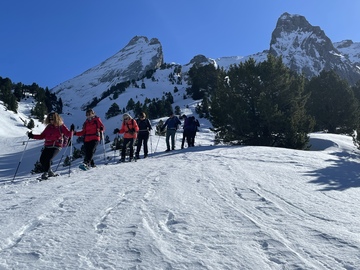 Une randonnée en raquettes pour découvrir autrement les montagnes enneigées